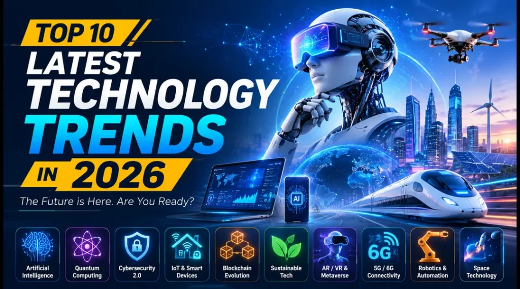Top 10 Latest Technology Trends in 2026