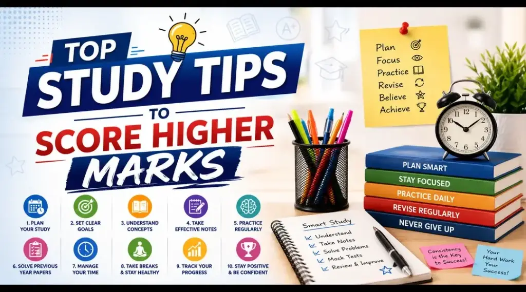 Top Study Tips to Score Higher Marks
