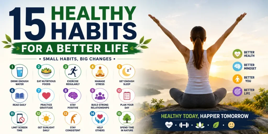 15 Healthy Habits for a Better Life