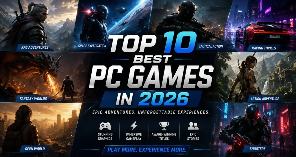Top 10 Best PC Games in 2026