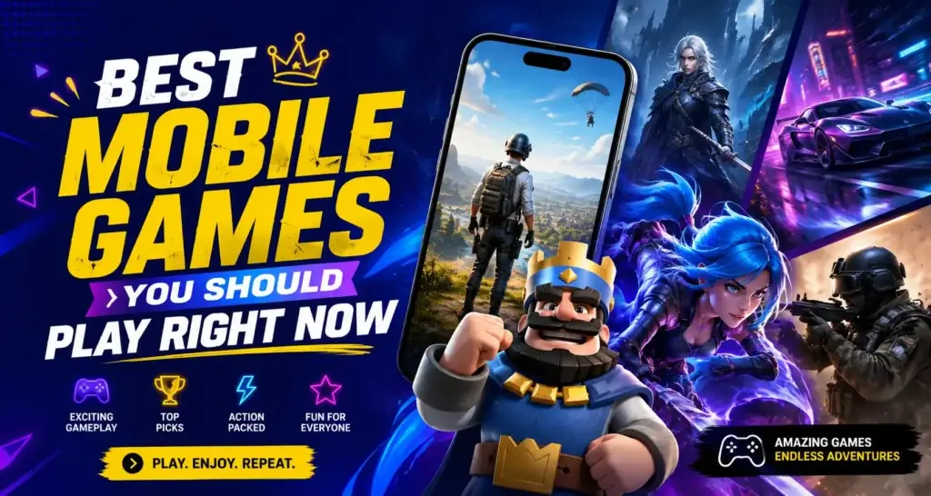 Best Mobile Games You Should Play Right Now