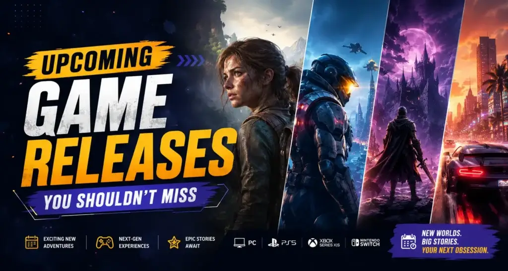 Upcoming Game Releases You Shouldn't Miss