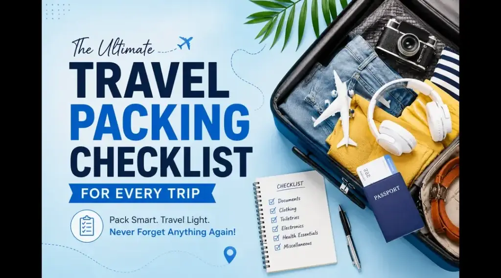 Travel Packing Checklist for Every Trip