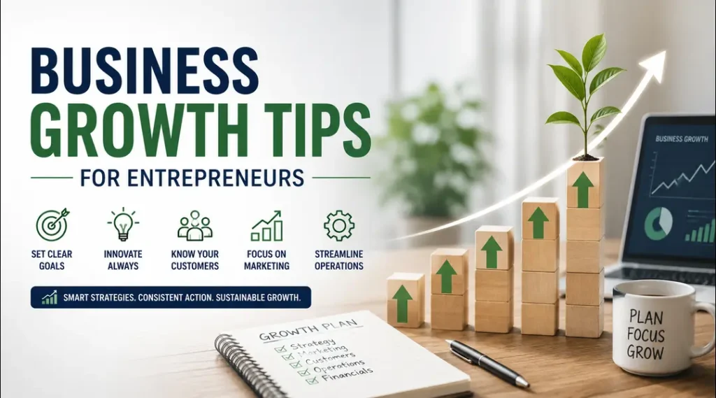 Business Growth Tips for Entrepreneurs
