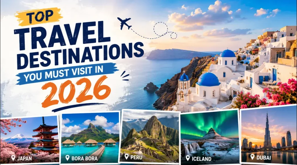 Top Travel Destinations You Must Visit in 2026