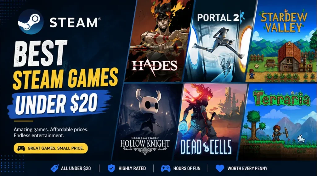 Best Steam Games Under $20