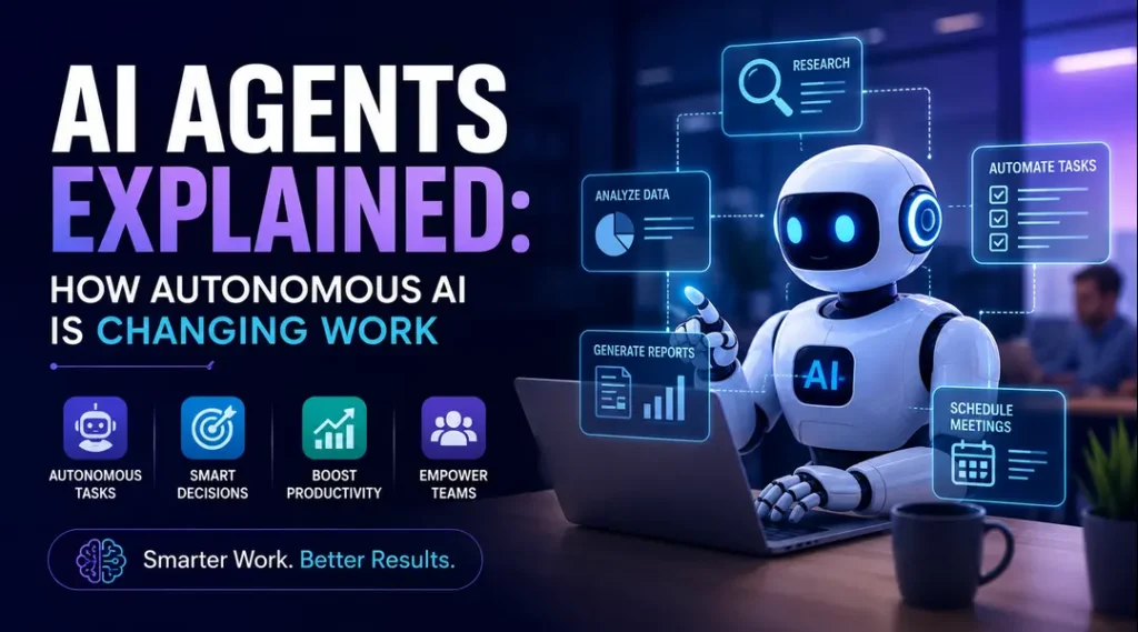 AI Agents Explained: How Autonomous AI Is Changing Work