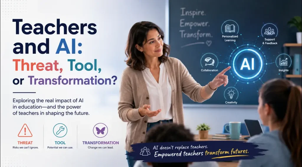 Teachers and AI: Threat, Tool, or Transformation?