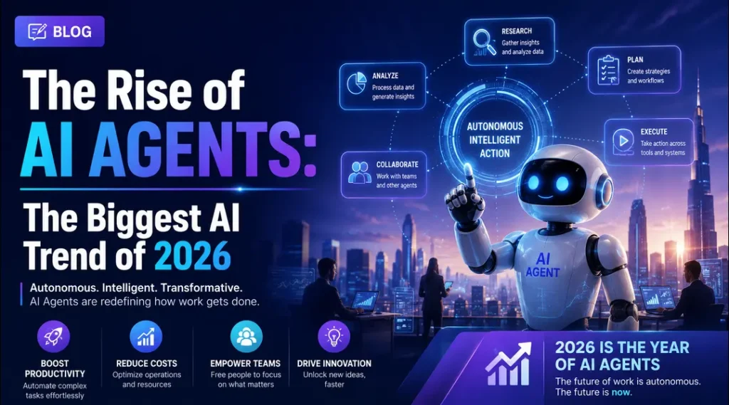 The Rise of AI Agents: The Biggest AI Trend of 2026