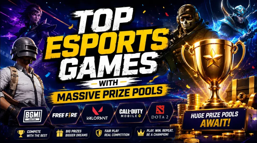 Top Esports Games with Massive Prize Pools